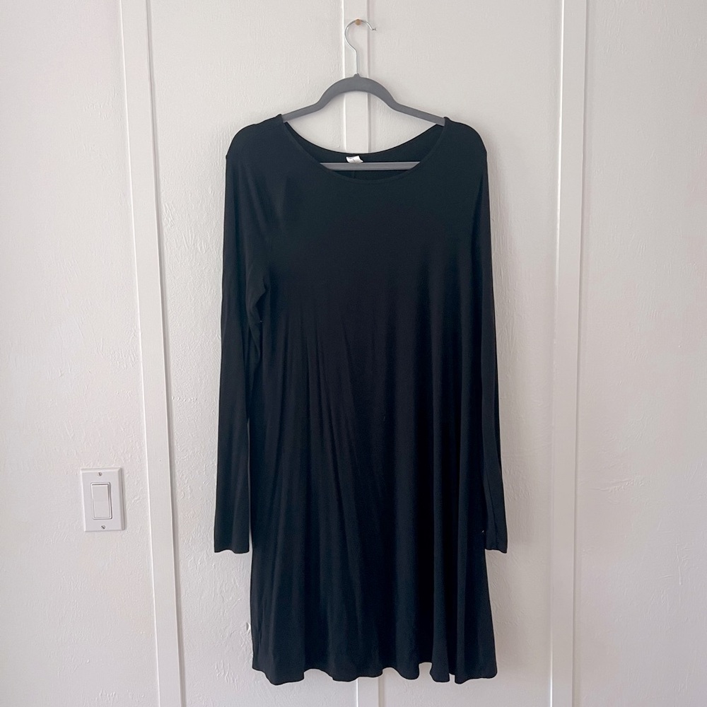 Old Navy Long Sleeve T Shirt Dress size LARGE